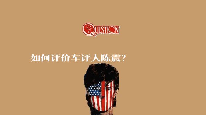 如何评价车评人陈震？