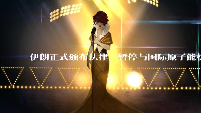 伊朗正式颁布法律，暂停与国际原子能机构合作，这意味着什么？