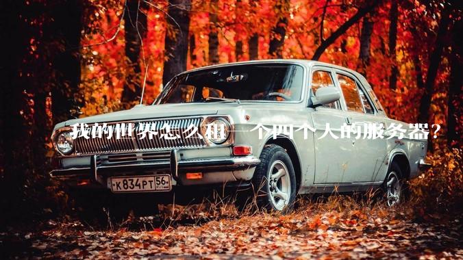 我的世界怎么租一个四个人的服务器？