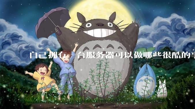 自己拥有一台服务器可以做哪些很酷的事情？